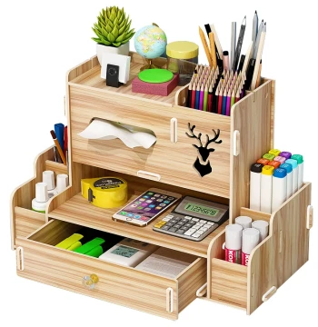 Pen Holder Cute Angled Insert Design
