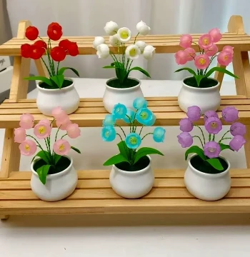 DIY Lily of the Valley Craft Kit - Creative Teacher's Day Gift and Car Decor