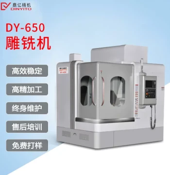 [Factory Direct] 650 Series Fully Automatic High-Precision CNC Engraving Machine for Metal Molds and Plastic Milling