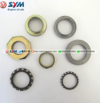 SYM, Xing, Sanyang ST 175, Husky, ADV, DRG 150 Steering Stem Bearing and Wave Plate Components