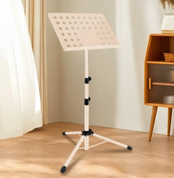 Portable Foldable Music Stand for Guitar, Drums, Guzheng, Violin; Home Sheet Music Holder
