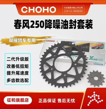 Zhenghe Chain Official Flagship Store, CFMOTO CF250NK SR250 CL-X Motorcycle Sealed Chain and Sprocket Kit
