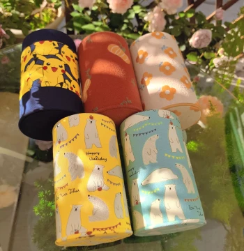Fountain Pen Protector and Desktop Organizer Handmade Custom Fabric