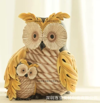 Owl Pen Holder Organizer for Desk Decor