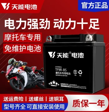 Universal Motorcycle Battery 12V Maintenance-Free