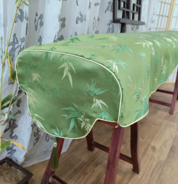 Guzheng Cover Chinese Style Bamboo Pattern Vintage Brocade Dust Protector