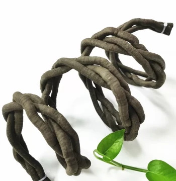 Braided PVC Artificial Tree Vines, Withered Vines, Fake Flowers, Green Plants for Christmas Tree Landscaping, Indoor Decoration and Styling