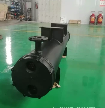Shell-and-Tube Heat Exchanger for AC and Cold Storage, Water-Cooled Condenser, Evaporator, Liquid-Cooled Heat Pump