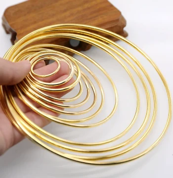 Clearance Metal Iron Rings for DIY Crafts, Weaving Hoops, Wind Chime Ornaments, Wedding Dreamcatcher Accessories