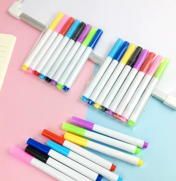 Children's Drawing Board Markers, Dustless Chalk, Whiteboard Pens, Watercolor Pens for Home Small Blackboards, Erasable Art Pens