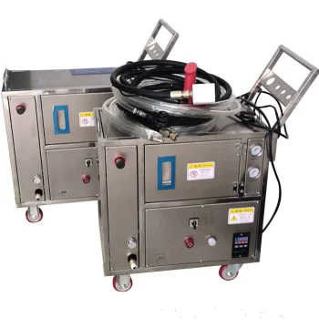 Mold Dry Ice Cleaning Machine, Replaces Acid Washing and Ultrasonic Cleaning for Rubber Molds, Injection Molds, Mirror Molds, Die-Casting Molds