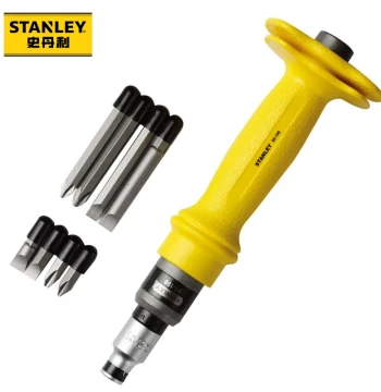 Stanley Impact Screwdriver Set - High-Strength Hammer Drive Bits and Screw Extractor