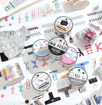 Memory Archive Journal Tape, Journal Small Tools Pattern PET Tape, Die-Cut Retro Decorative DIY Stickers