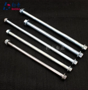 Motorcycle & E-Bike Front Wheel Axle Bolt M10/M12 Scooter Hub Shaft