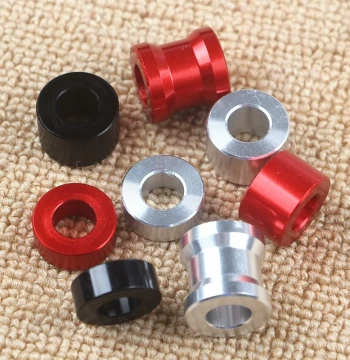 Motorcycle Front Wheel Bushing Outer Diameter 20mm Electric Bike Large Radial Brake Caliper Spacer Aluminum Alloy Washer M10