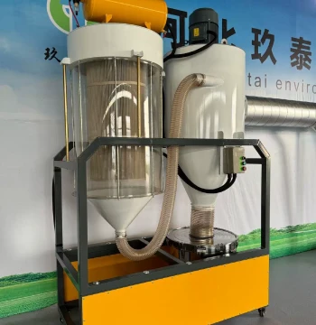 Energy-Efficient Light Industrial Cyclone Dust Collector, Compact Workshop Dust Treatment with Low Maintenance and High Air Volume