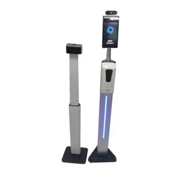 Wall-Mounted Face Recognition Stand with Infrared Thermometer, Attendance and Access Control All-in-One Machine, Face Stand Column Base