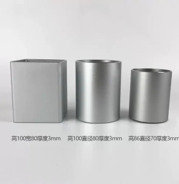 Premium Aluminum Alloy Pen Holder, Round Desktop Organizer, Fresh Creative Design for Ads, Gifts, Annual Events, Students