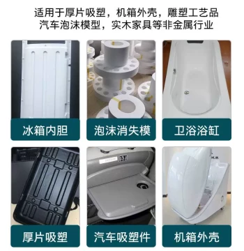 Double-Table 5-Axis Machining Center Thick Sheet Thermoforming Machine Sculpture Foam Mold Carver