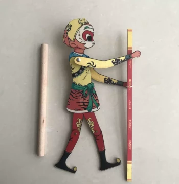 Journey to the West Shadow Puppetry DIY Wukong Doll Traditional Chinese Style Nostalgic Toddler Folk Wooden Craft Gift