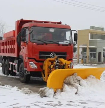 Compact Snow Plow Truck for Highway Ice Breaking and Snow Removal - Loader Equipment for Clearing Road Surfaces, Wholesale