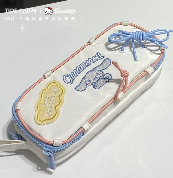 Authentic Branded Cinnamoroll Collaboration Elementary School Pencil Case High Aesthetic Ins Sanrio Girl Pencil Pouch