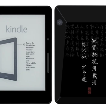 Kindle Voyage Skin - Custom Anime/Cartoon Anti-Scratch Film for 7th Gen E-Reader