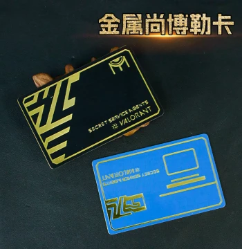 Valorant Chamber Metal Weapon Replica - Black Card Collector's Edition