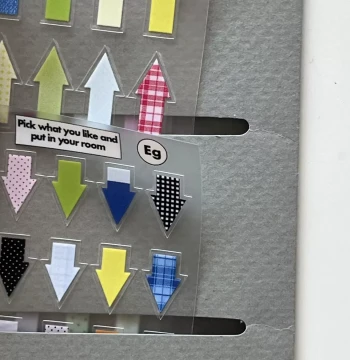 Floating Light Sample Pack - Arrow Die-Cut Stickers by Eg.island Room25 (Functional Type 1)