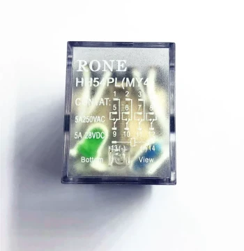 Intermediate Relay HH54PL MY4NJ 5A 250VAC 14-Pin 5A 28VDC 4NO 4NC RONE