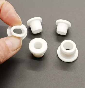 White Sealing Silicone Soft Gasket, Insulating and Wear-Resistant Wire Pass-Through Pad; Free Shipping T-Type O-Round Hole Cable Seal
