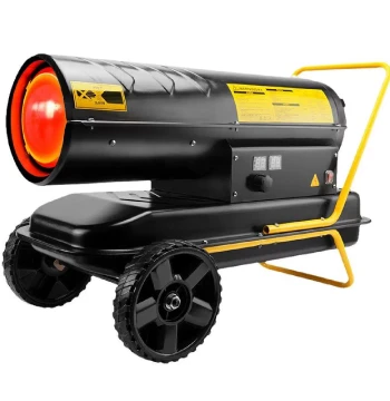 50KW LCD Hot Air Furnace - Industrial Diesel Heater for Farms and Greenhouses