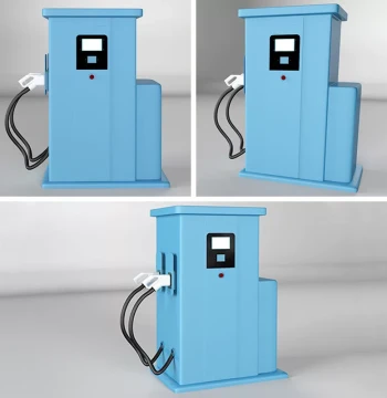 Custom Sheet Metal Fabrication: Chassis Enclosures for Shared Car Wash Machines, Laser Cutting, and Metal Factory Processing