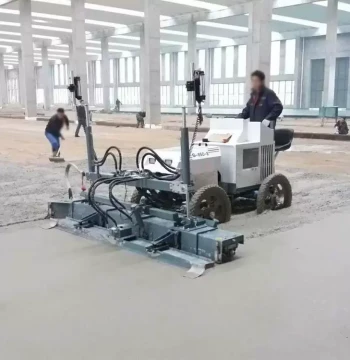 Concrete Laser Screed Machine – Lightweight Walk-Behind Floor Leveler, Fully Automatic Simplified Paving Unit 36544