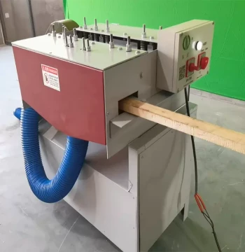 Custom Disposable Chopstick Processing Machinery, Wood Slicing Machine for Square Long Timber, Multi-Layer Splitting Equipment