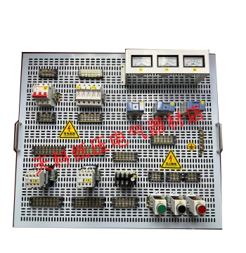 Low-Voltage Electrician Training Board with Ammeter Wiring for Experimental Teaching and Instrument Metal Stand