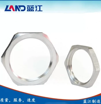 Lanjiang 304 Stainless Steel Lock Nut Thin Back Nut for Metal Fittings Waterproof Sealing Locking Nut In Stock
