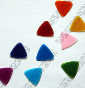 Ruan Xiaoyao Hand-Polished Colorful Nylon Zhongruan Daruan Liuqin Performance Picks Exam Essential