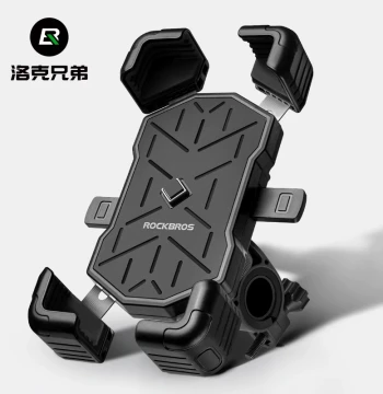 Rockbros E-Bike Phone Mount Motorcycle Delivery Navigation Scooter Bicycle Phone Holder