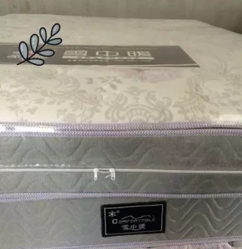 Transparent Plastic Mattress Protector - Waterproof Urine-Proof Bed Cover with Zipper Dust Case