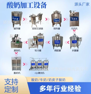 Yogurt Processing Equipment for Fermented Milk and Whey Separation