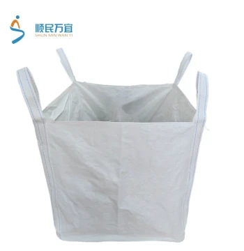 White Woven Bag FIBC Four-Loop Drag Bottom Thickened