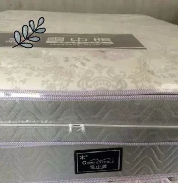 Transparent Plastic Dust Cover, Fitted Bed Sheet, Waterproof Urine Barrier Mattress Protector with Zipper Bag
