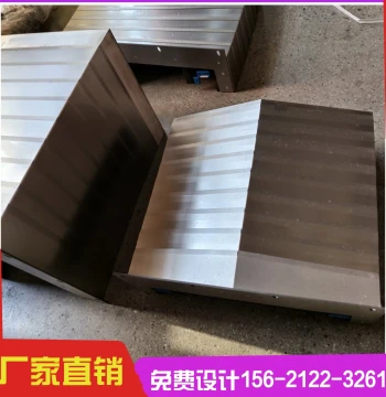 Stainless Steel Armor Protective Cover Anti-Iron Chip Rail-Type Dust Cover for Machine Tools