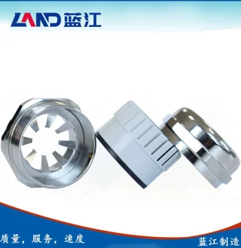 Lanjiang Metal EMI Shielding Cable Gland, EMC Copper Nickel-Plated Cable Fixed Head, IP68 Waterproof Sealed Gland