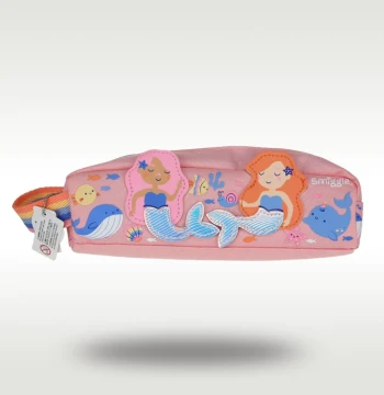 Australian Smiggle Pencil Case for Girls Children School Supplies Stationery Bag