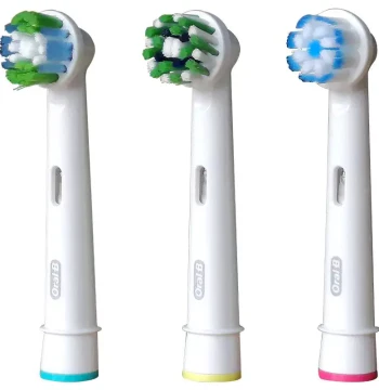 Genuine Braun Oral-B Electric Toothbrush Replacement Heads, Soft Bristles, Compatible with 3710, D12, P9000