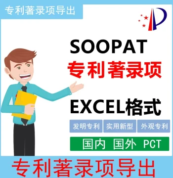 SOOPAT Patent Download, SOOPAT Patent Bibliographic Data Export, Baiteng Bibliographic Data Excel Export