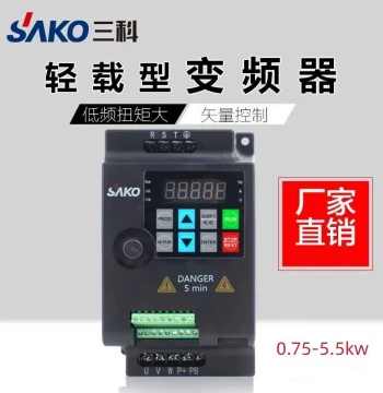 Inverter Motor Speed Controller 0.75kW Compact Design