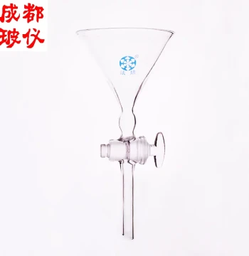 Fapei Fine Sand Separation Funnel 95×200mm/120×200mm - Glass Valve/PTFE Valve